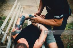 men arrested by police